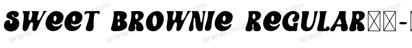 Sweet Brownie Regular字体字体转换